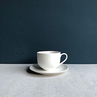 Diamonds coffee cup &amp; saucer 