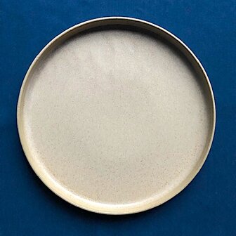 Pila plate beige 25 cm