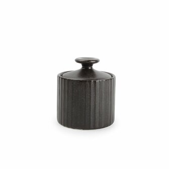 Aurora  sugar pot black