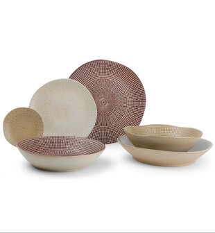 Olive Mosaic plate 12 cm