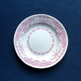 Rose Pink plate 15,6 cm