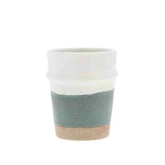 Evig mug Green/White 35 cl