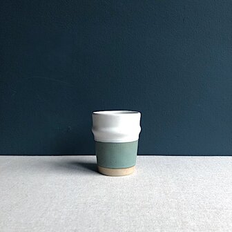 Evig mug Green/White 35 cl