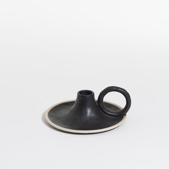 Atelier Black Pepper candle holder