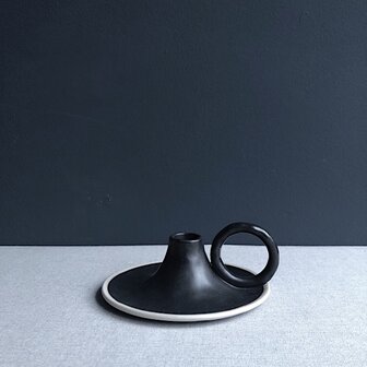 Atelier Black Pepper candle holder