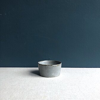 Bitz Grey ramekin 9 cm