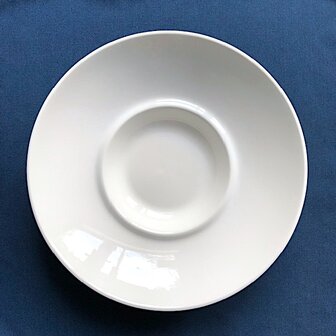 White Basics deep plate [RENTAL]