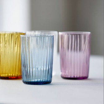 Kusintha water glass purple