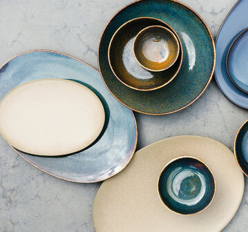 Cirro plate blue 30x21 cm [SALE]