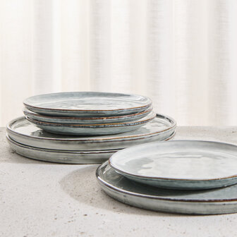 Green Artisan plate 27 cm