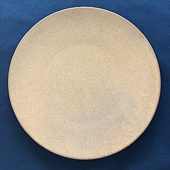 Cirro plate beige 16 cm