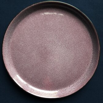 Dessert plate Bitz black/lilac [RENTAL]