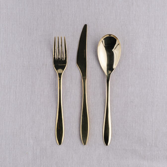 Gioia Gold dessert fork [RENTAL]