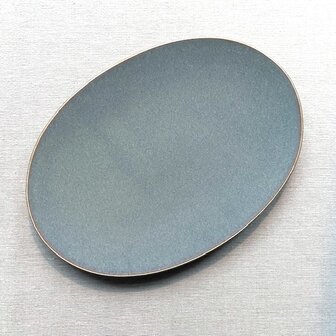 Cirro plate blue 30x21 cm [RENTAL]