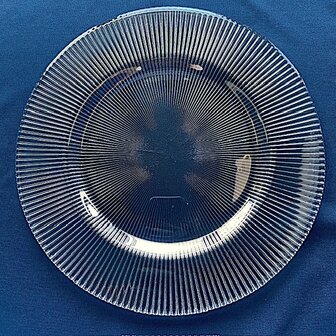Luce glass plate 28 cm [RENTAL]