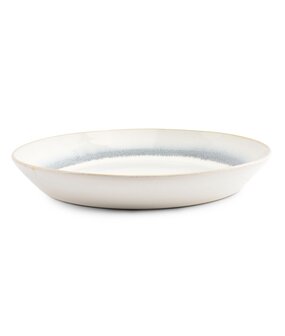 Stripes deep plate blue 23,5 cm