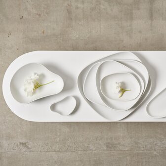 Bord Yayoi 19x16 cm mat [VERHUUR]