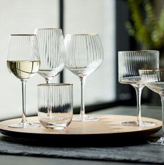 Palermo Gold wine glass 40cl