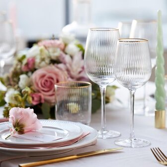 Palermo Gold wine glass 40cl