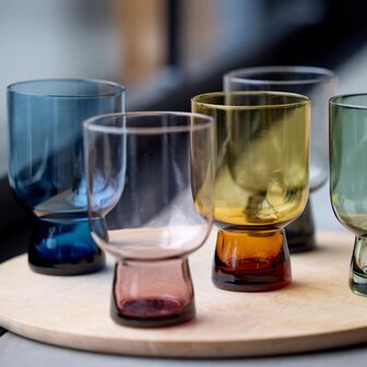 Glas Sorrento Blue