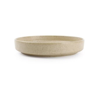 Bord Pila beige 13,5 cm [VERHUUR]