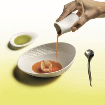 Tears Drop sauce dish [RENTAL]