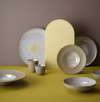 Bord diep Ostra Pearl 20 cm