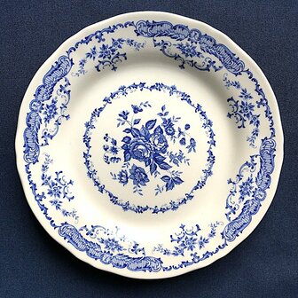 Rose Blue plate 15,6 cm