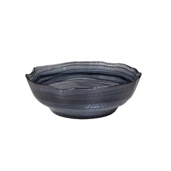 Kom Swirl Black 19,7 cm