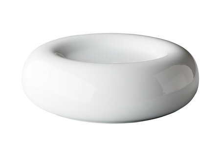 Donut bord wit 22 cm [SALE]