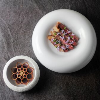 Donut bowl white 22 cm