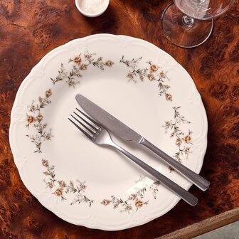 Bord Retro Flower 20,5 cm [VERHUUR]