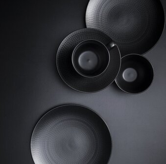 Bord Modulo Zwart 21 cm [VERHUUR]