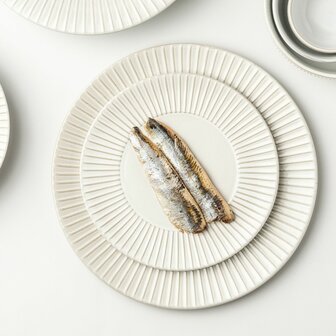 Brass White plate 20,5 cm