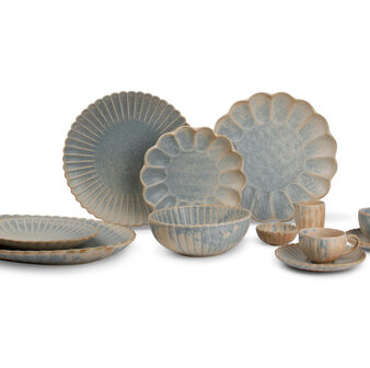 Bord Dune Blue 25,5 cm [VERHUUR]