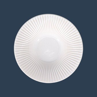 Brass White deep plate 20,5 cm [RENTAL]