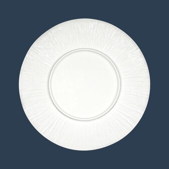 Aphros Embossed plate 22 cm [RENTAL]
