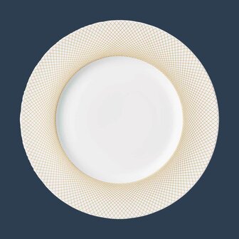 Graphique Gold plate 28 cm