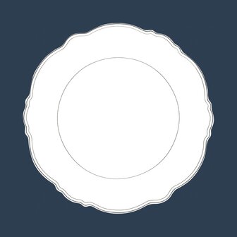 Odette plate 21 cm