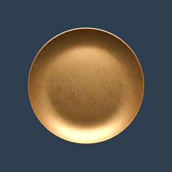 Serve Gold plate 17 cm