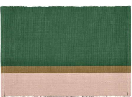 Impression Green placemat