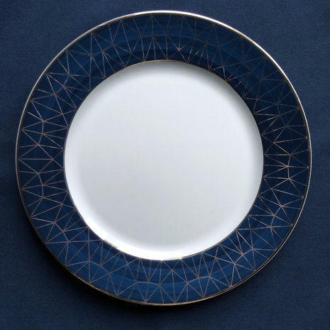 Cosmo Blue plate 27 cm [SALE]