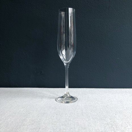 Optic champagne flûte