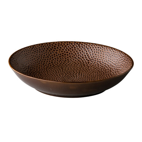 Leopard pasta bowl