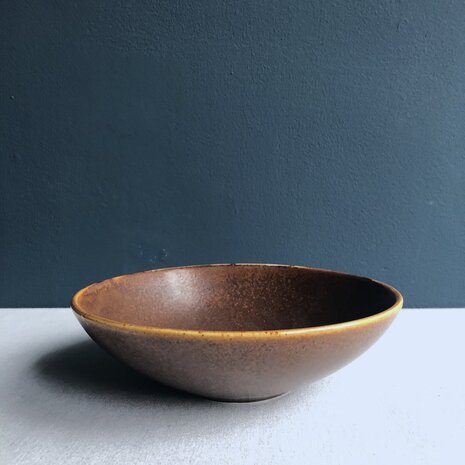 Escura bowl brown 20,5 cm [RENTAL]