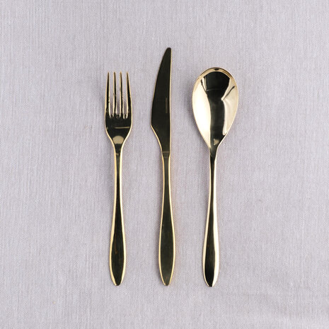 Gioia Gold dessert knife