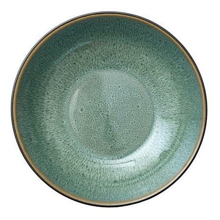 Bitz Black/Green pasta bowl