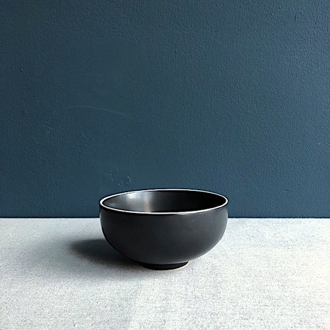 Ethnic bowl black 12 cm