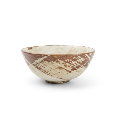 Brown Brush bowl 11,5 cm