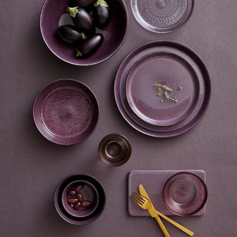 Bitz Black/Lilac plate 27 cm